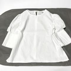 AERMA boutique バックリボン ブラウス ボリューム袖