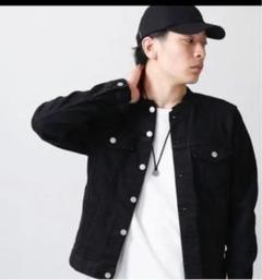 WEGO ノーカラーデニムジャケット