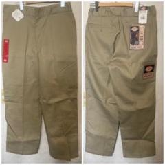 ディッキーズ ダブルニー 新品タグ付き W34L32 メキシコ製 カーキ Dickies - ディッキーズ ダブルニー 新品タグ付き W34L32