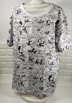 〈Supplier 〉FELIX THE CAT　漫画 Tシャツ［L］ホワイト