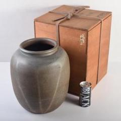 伊部焼　古伊部　大水指　壺　高さ約29㎝　時代箱　MR8815B 伊部焼 古伊部 大水指 壺 高さ約29㎝ 時代箱 MR8815B - メルカリ
