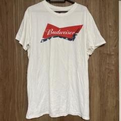【海外古着】Hanes バドワイザー Budweiser 企業Tシャツ Lサイズ