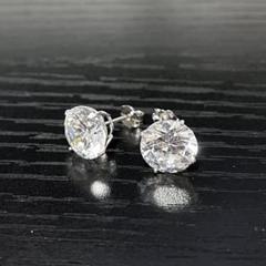 ジャギ☆アバランチ 14Kホワイトゴールド スタッズ ピアス 4mm 10K ホワイトゴールド ピアス 12mm - AVALANCHE OFFICIAL STORE