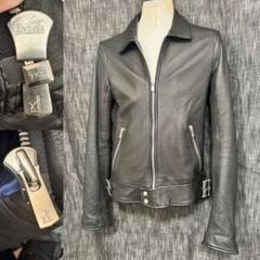 RESOUND CLOTHING 　ディアスキンWライダース　サイズ1 定価165000円 RESOUND CLOTHING ディアスキン ライダース - メルカリ