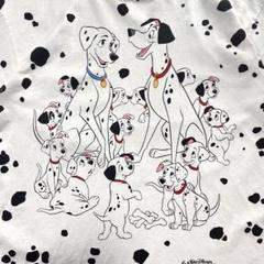 90s ディズニー 101匹わんちゃん 総柄 USA Tシャツ AOP XL 犬