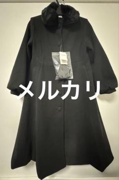 新品未使用　青木美沙子コラボ　ロングコート　黒 ロリータ　Lサイズ　しまみさ しまむら 青木美沙子 コラボ ロリィタ ロングコート L Aライン