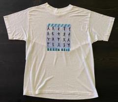 Goodデザイン!! 80s 空手プリント Tシャツ 漢字TEE アート 90s