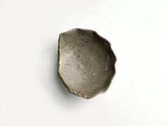 骨董　アンティーク　古唐津　無地　輪花　輪花縁小皿　残欠　フリル　呼継　金継 骨董 アンティーク 古唐津 無地 輪花 輪花縁小皿 残欠 フリル 呼