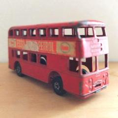 【昭和レトロ】<LESNEY>NO.74 DAIMLER BUS 英国製