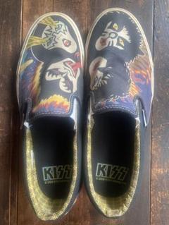 KISSのVANS SLIP-ONスニーカー！28cm！