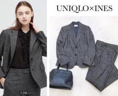 美品 UNIQLO×イネス ツイードジャケット パンツ セットアップ m15473696706_1.jpg?1732406318