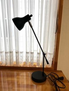 最終値下げ★卓上ライトつや消しブラック★LED電球付き