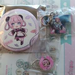 初音ミク 巡音ルカ ゆうりんあん HMV 秋葉原 ハッピ型アクリルキーホルダー