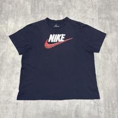 NIKE ナイキ　半袖　Tシャツ　ネイビー　ロゴ