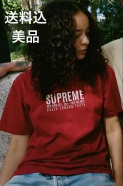 ☆ Supreme Paris Tee バーガンディ　サイズL ☆