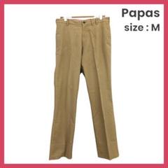 未使用 PAPAS パパス チノパン カラーパンツ 54 XL ベージュ