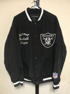 NFL RAIDERS ウォームアップジャケット GU ブラックXL NFL RAIDERS ウォームアップジャケット GU ブラックXL - メルカリ