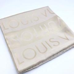 LOUIS　VUITON　ルイヴィトン　 ロゴ　大判スカーフ　M７１０２０ LOUIS VUITON ルイヴィトン ロゴ 大判スカーフ M71020