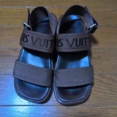 LOUIS VUITTON ルイヴィトン ビッグロゴ スポーツサンダル