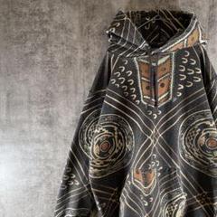 OLDシュプリーム12aw cairo pullover 総柄　パーカー　L OLDシュプリーム12aw cairo pullover 総柄 パーカー L - メルカリ