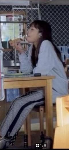 川口春奈さん着用　アメリカンホリック　パネルプリントパンツ　Mサイズ