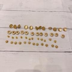 レザースナップファスナーキット 直径15mmの銅製メタルプレススタッド