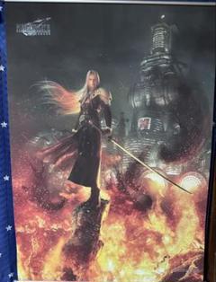 新品未開封 ファイナルファンタジーウォールスクロールVol.2 セフィロス ファイナルファンタジー VII ウォールスクロールポスター