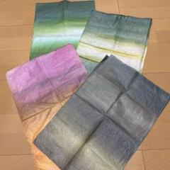 押し花　風景厚和紙　4枚セット　ふしぎな花倶楽部