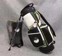 美品　Malbon キャディバッグ タグホイヤー MALBON GOLF ゴルフバッグ タグホイヤー/コカコーラ
