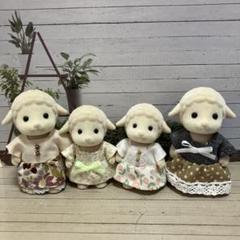 ナチュラル　ワンピース4着　シルバニアファミリー　服