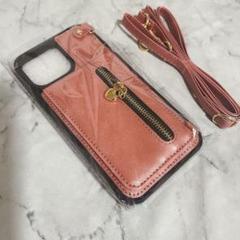 iPhone 13 Pro Max ケース 手帳型 背面収納 ショルダー