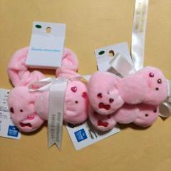 ♡キティ★リボンヘアゴム マスコット ヒョウ柄 エアロビ ヘッドホン アベイル♡ ♡キティ☆リボンヘアゴム マスコット ヒョウ柄 エアロビ