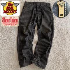 リアルマッコイズ ペインターパンツ WABASH 8hour Union グレー リアルマッコイズ ペインターパンツ WABASH 8hour Union グレー