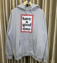 have a good time グレー パーカー HAVE A GOOD TIME 】Mini Frame Zip Up Hoodie (have a good
