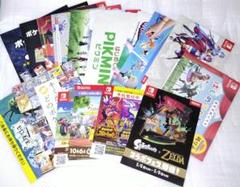 ポケモン ゼルダ スプラ ゼノブレイド3 任天堂 Switch2 チラシ 冊子