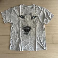 00's 狼　Tシャツ　ウルフ