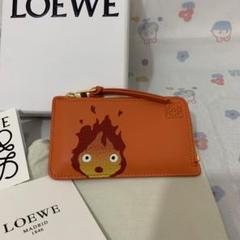 ロエベハウル　カルシファー　コインカードホルダー ロエベ×ハウル カルシファー コインカードホルダー