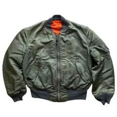 激レア！80s 90s USA製 ビンテージ アルファ ALPHA MA-1 80s 90s ALPHA INDUSTRIES MA-1 USA製 M - メルカリ