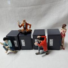 フィギュア 4体 貯金箱