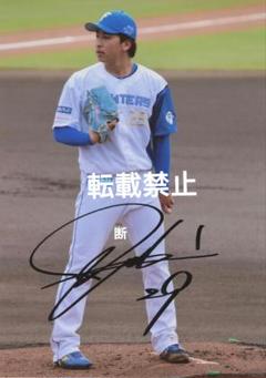 細野 晴希 直筆 サイン 日本 ハムファイターズ