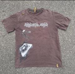 affliction Tシャツ 半袖 y2k archive 茶色 L