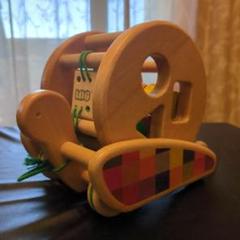知育玩具 ボーネルンド カラフルプルトーイ￼