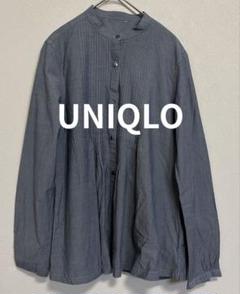 2025年最新】uniqlo スタンドカラーシャツ グレーの人気アイテム