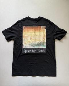 OAMC バック プリント Tシャツ 半袖 ロゴ ライトグリーン L バック刺繍プリント半袖Tシャツ(M ブルー): トップス｜Right-on