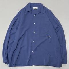 00s~ レーヨン L/S シャツ 光沢 ドレープ ボックスシルエット