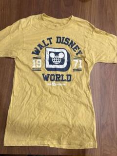 ウォルトディズニーワールド半袖Tシャツ ミッキーユニセックスフェードロング丈S