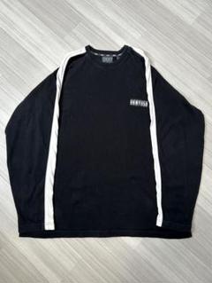 DKNY★長袖 クルーネック ロゴ スウェットシャツ トレーナー★黒 DKNY Skylineロゴ スウェットシャツ | ブラック | FARFETCH JP