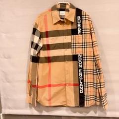 美品 現行 BURBERRY バーバリー 長袖シャツ メガノバチェック柄