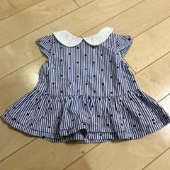 プトマヨ　紫 ストライプ柄 フリル付き セット プトマヨ 紫 ストライプ柄 フリル付き セット