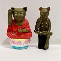 横尾忠則 魔除猫 フィギュア 大仏 + 弥勒 - メルカリ